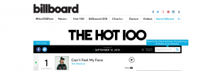 The Billboard top 100 provides a snapshot of what is popular and played on the radio around the U.S. (Billboard.com)