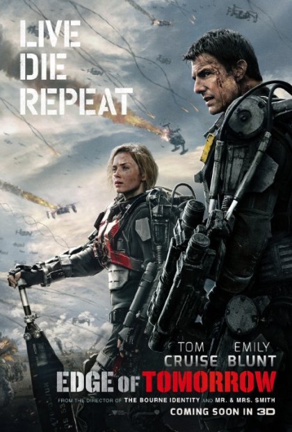 "Edge of Tomorrow" movie poster. Source: imdb.com